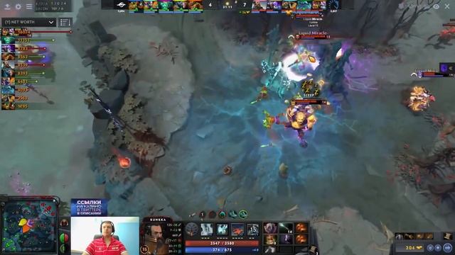 ПАПИЧ ЧЕКНУЛ НОВОГО ГЕРОЯ - VOID SPIRIT! Папич Комментирует Liquid vs Secret 2 игра смотреть онлайн