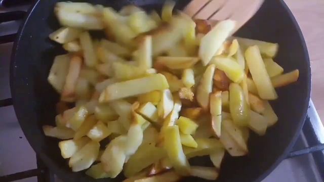 Жареная картошка, как жарить картошку? Легкий рецепт жареной картошки!