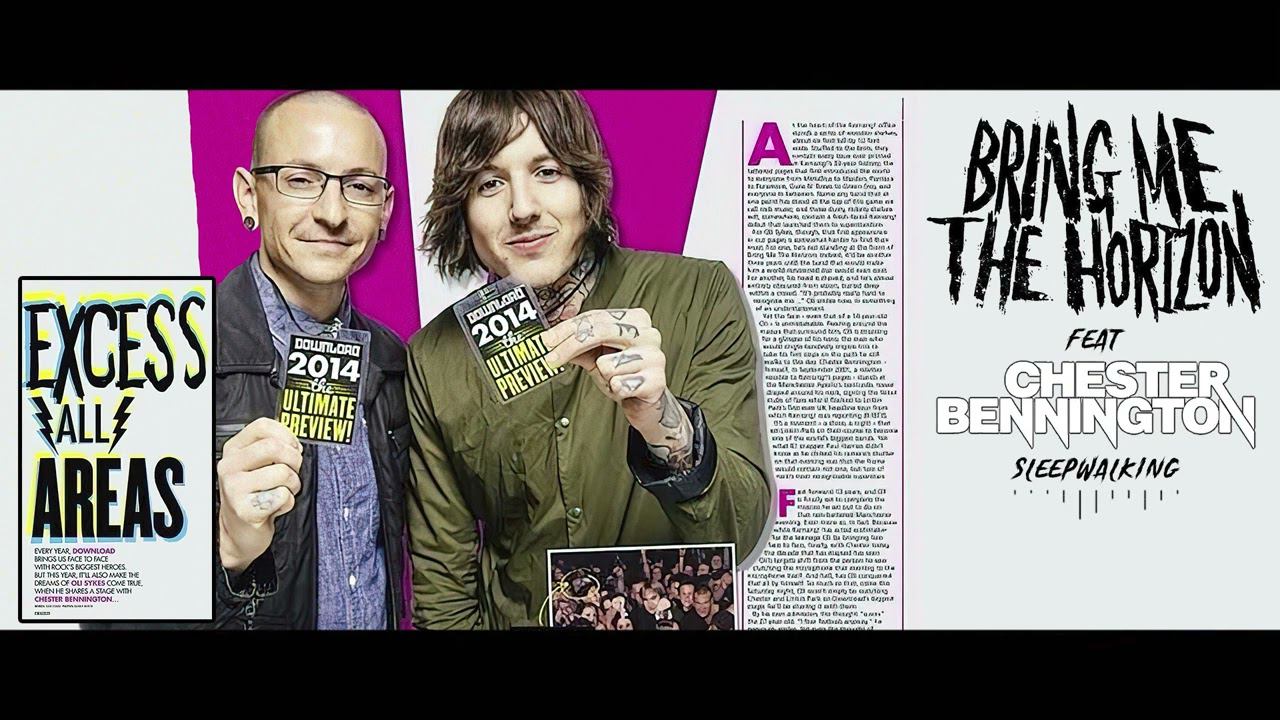 Bring Me the Horizon feat. Chester Bennington - Sleepwalking (Ai Cover) смотреть онлайн