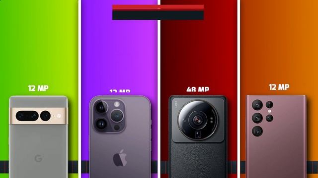 Google Pixel 7 Pro vs iPhone 14 Pro Max vs Xiaomi 12S Ultra vs Samsung Galaxy S22 Ultra смотреть онлайн