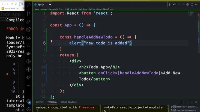React Bangla Tutorial 43 : display notifications using react-toastify смотреть онлайн
