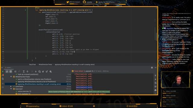 LiveCoding Advent of Code Day 3 in Kotlin [2019-12-08] смотреть онлайн