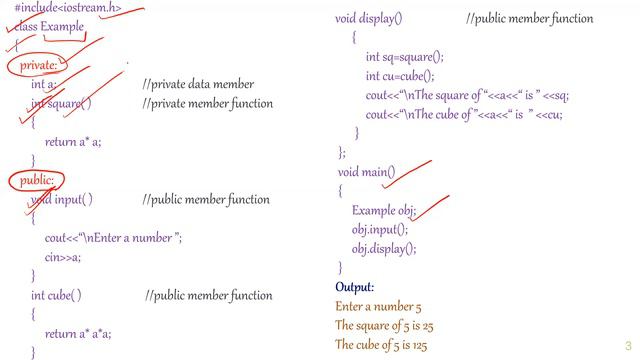 PROGRAMMING USING C++ CLASS-57 (Private Member Functions) смотреть онлайн