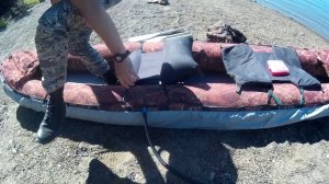 Обзор надувной байдарки Налим.