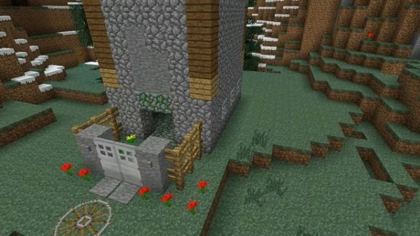 Дома на сервере srv6.minecraft-hosting.ru:25583