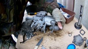 Ремонт механизма переключения/переключателя делителя (гитары).  Камаз. Встает в нейтраль, шипит.