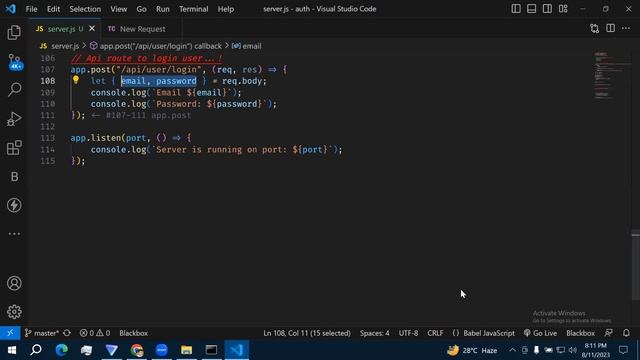 Back-End Development | Signup and Login tutorial | Node JS, Express JS & Mongo DB | Expalined смотреть онлайн