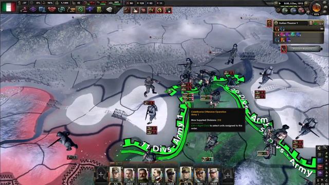 Итальянская военная машина в HOI4 the Great War Redux! смотреть онлайн