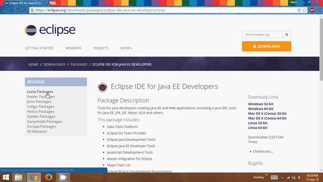 How to Download and Install Eclipse Tutorial смотреть онлайн