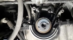 Замена ремня ГРМ, помпа Рено сандеро Renault sandero