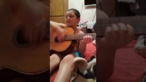 Я косынку завяжу. Соло на гитаре