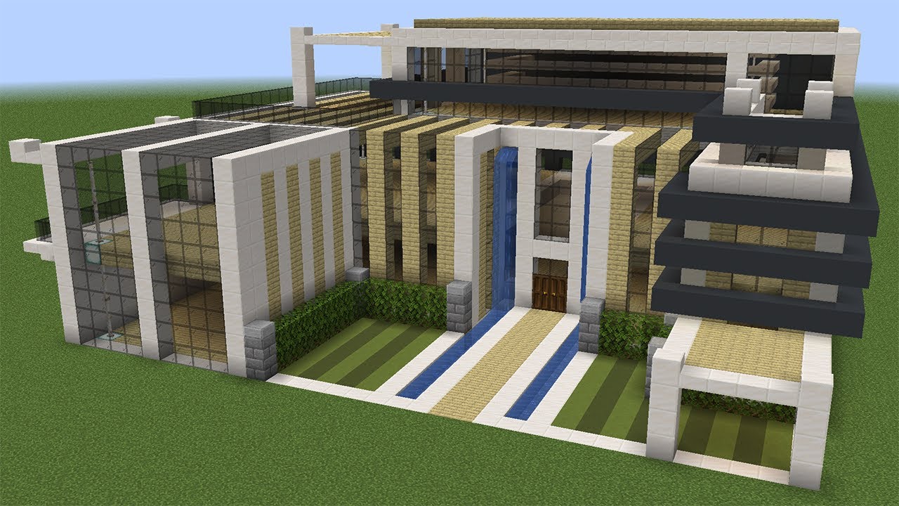 Майнкрафт - Как построить превосходную виллу. Minecraft смотреть онлайн