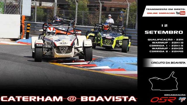 OSR - FUN RACE - CATERHAM @ BOAVISTA смотреть онлайн