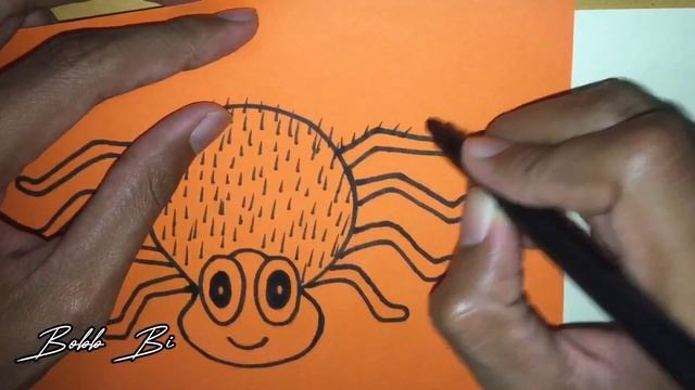 Spider ? paper | easy way #papercraft #craft #craftideas #diy #viral #butterfly смотреть онлайн