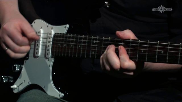 Yamaha Pacifica 212VFM, Flame Maple, Trans Black | Gear4music demo смотреть онлайн