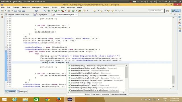 Java swing tutorial using Eclipse - Show Values in JTextField if select JComboBox смотреть онлайн