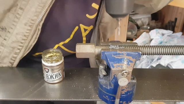 Тиски из профильной трубы/bench vise from a profile pipe смотреть онлайн