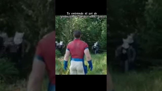 Yo entrando al set de grabación de Spider-man: Lotus. смотреть онлайн