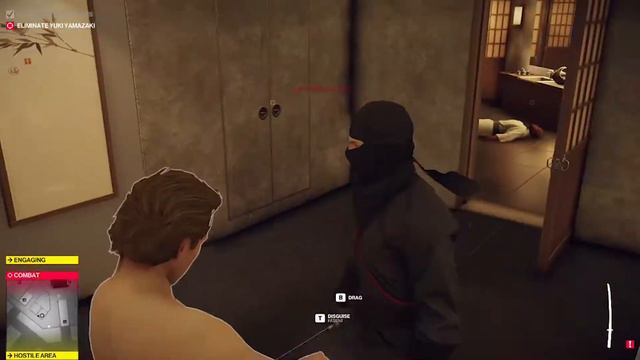 Hitman 2 Hokkaido Kill Everyone Ninja Suit Katana Kills смотреть онлайн