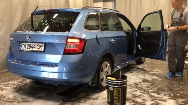 Детейлінг Шкода Фабія.Full Exterior Detail Skoda Fabia.
