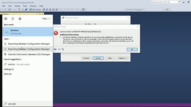 Cannot connect to SQL Server | how to fix cannot connect to MS SQL Server error|| Alok Tripathi смотреть онлайн