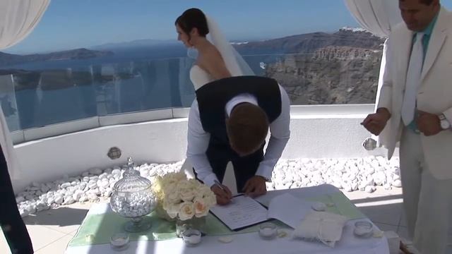 Santorini Wedding, Santo Winery смотреть онлайн