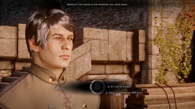 Dragon Age Inquisition - Meeting Humorous Mage Hawke смотреть онлайн