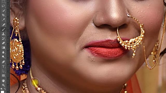 How To Edit Wedding Photo In Photoshop / Skin Retouch ( Adobe Photoshop Tutorial )