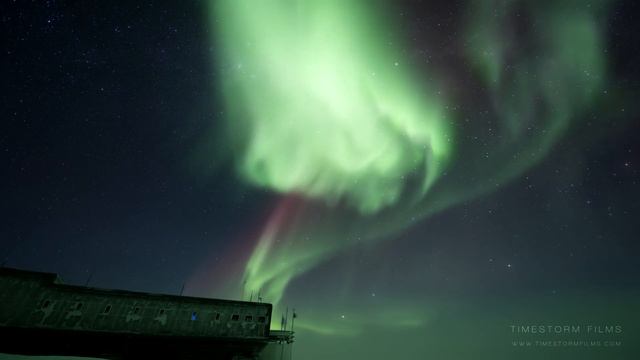4К.Южный полюс.Ночь в Антарктиде. смотреть онлайн
