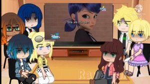 Mlb react to Baddie Marinette ?✨