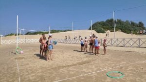 Пляж санатория Рябинушка // Пляж пансионата // Песчаные пляжи Анапы // Пляжи Джемете