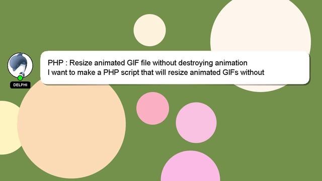 PHP : Resize animated GIF file without destroying animation смотреть онлайн