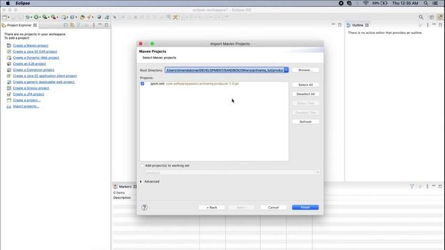 How to import a Maven Project in Eclipse | Java Maven Project | Eclipse Tutorial смотреть онлайн