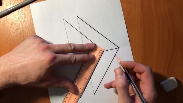 Лестница - 3D рисунок с необычной стороны! смотреть онлайн