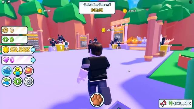 CHOP HATCHING 997,989,997 EGGS in ROBLOX FREE HATCHER | MILLION PETS ROBLOX смотреть онлайн