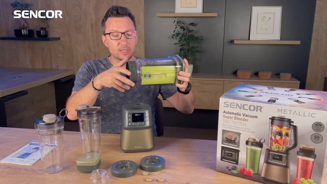 Unboxing Vakuový Mixér Sencor SBU 7877CH