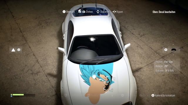 NFS Vinyl /DragonBall Super Goku blue смотреть онлайн