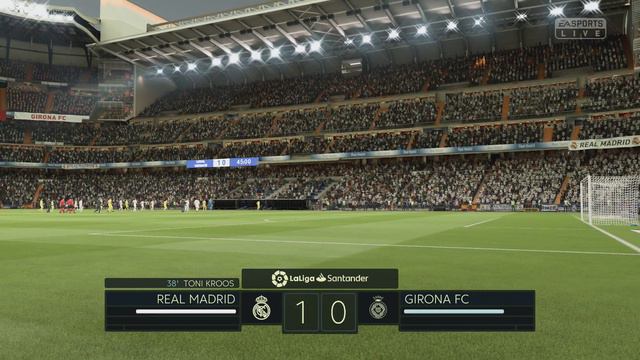 FIFA 19 - Modo Carrera - Real Madrid Vs. Girona Fc @ Estadio Santiago Bernabéu