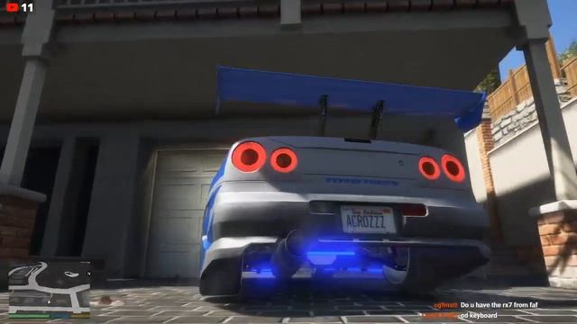 GTA 5 Nissan Skyline R34 DRIFT MOD Gameplay! #gta5 #gta5mods