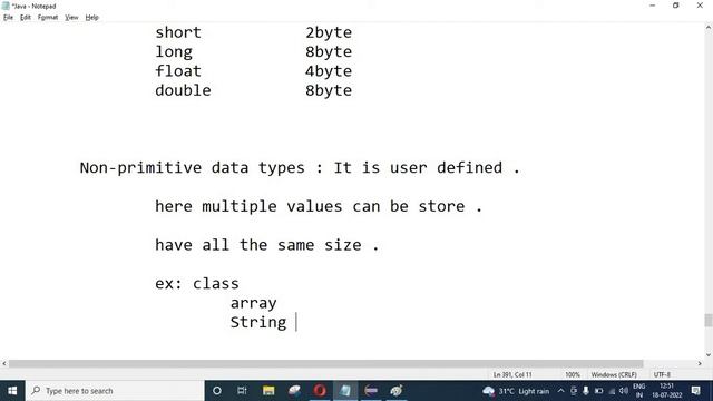 Data Type in Java in Hindi class 6 смотреть онлайн