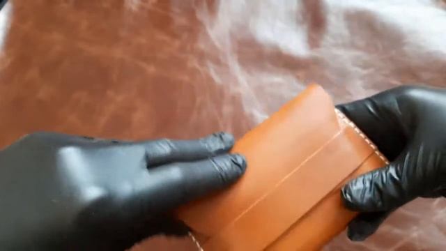 Портсигар из кожи ,ручная работа смотреть онлайн