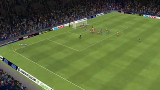 Football Manager 2011 - Corner "Cheat" Example смотреть онлайн
