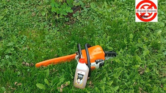 масло для смазки цепи.БЕНЗОПИЛА STIHL.Масло для цепей бензопил и электропил 950 мл ВМПАВТО. смотреть онлайн