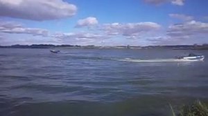 Покатушки лодка Воронеж и тоха 18 2т, Воронеж и вихрь 20.AVI