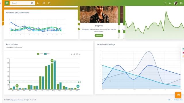Bootstrap 5 Admin Template fully Responsive With Sass – CrmX смотреть онлайн