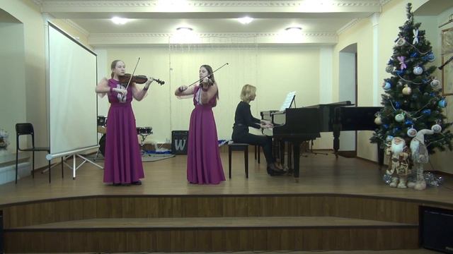 І.С.Бах-Ш.Гуно "AVE MARIA" Дует скрипалів Заєць Анна, Лупина Ніка смотреть онлайн