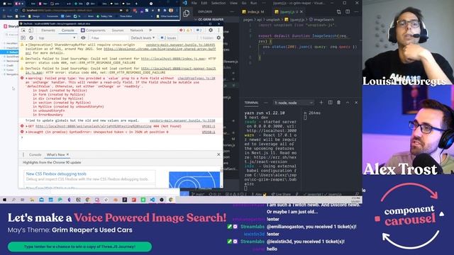 Let's make a Voice Powered Image Search w/ Louis Hoebregts! смотреть онлайн