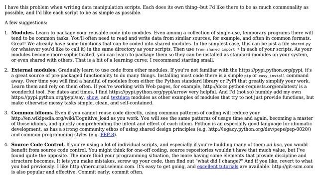 Software Engineering: Best Practices For Temporary Scripts (Python) смотреть онлайн