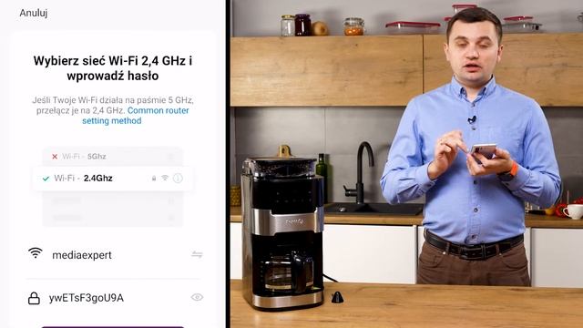 Jak szybko skonfigurować ekspres Setti+ CM900X Smart? смотреть онлайн