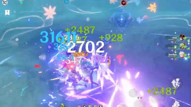 Co-op with C6 Yelan: Raiden Boss смотреть онлайн